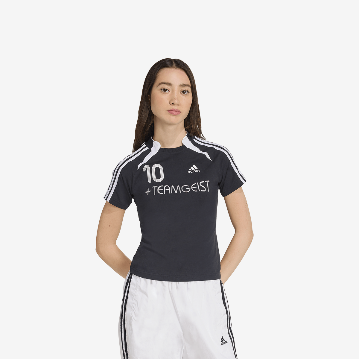 Women's adidas Adilenium Season 4 Teamgeist Slim Tee 'Black'